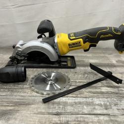 AS-IS DEWALT ATOMIC 20V MAX Cordless Brushless 4-1/2 in. Circular Saw (Tool Only)
