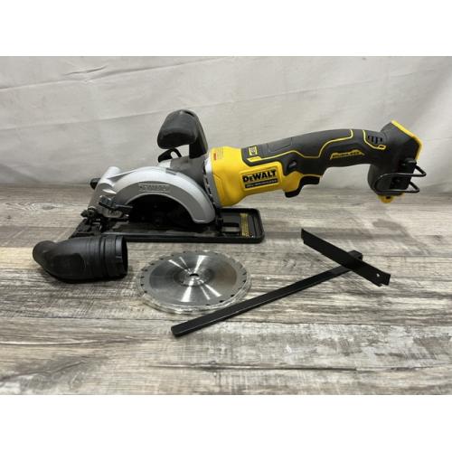 AS-IS DEWALT ATOMIC 20V MAX Cordless Brushless 4-1/2 in. Circular Saw (Tool Only)