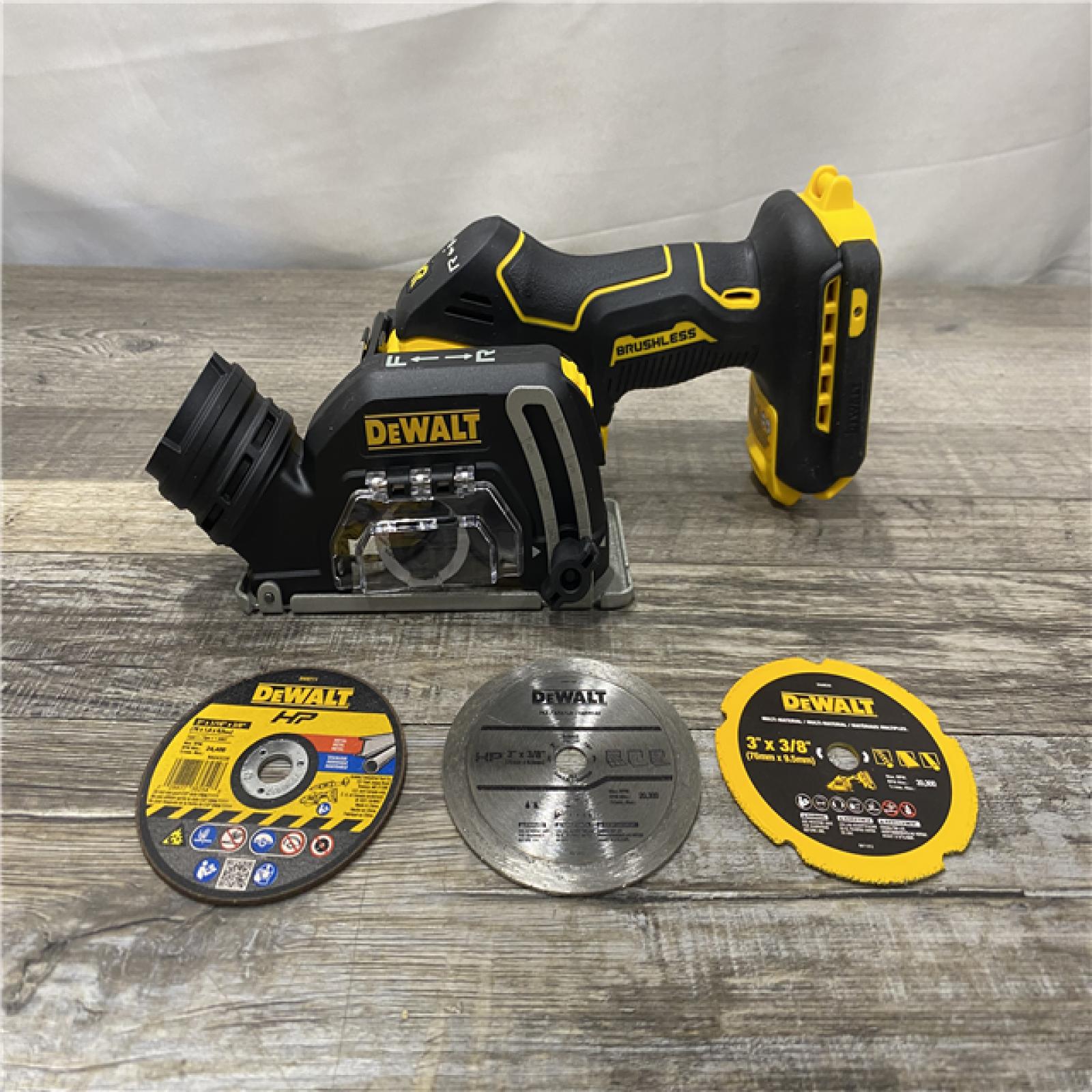 AS-IS DEWALT 20V XR Cordless 3 in. Cut-Off Tool (Tool Only)