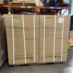 DALLAS LOCATION - Seasons® 10 Cu. Ft. Refrigerator, White PALLET - ( 4 UNITS)