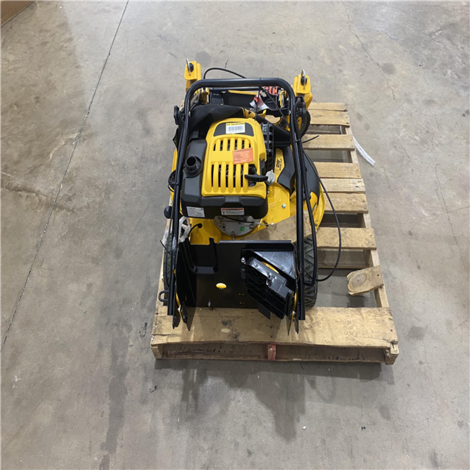 Houston Location - AS-IS Outdoor Power Equipment DEWALT LAWN MOWER 28 INCH WIDE CUT