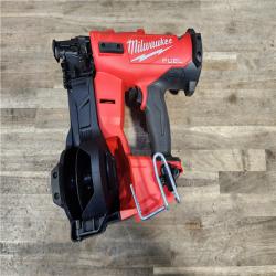 HOUSTON LOCATION - AS-IS Milwaukee M18 FUEL 18-Volt Lithium-Ion Brushless Cordless Coil Roofing Nailer (Tool Only)