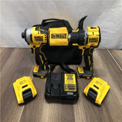 AS-IS DEWALT ATOMIC 20-Volt MAX Lithium-Ion Cordless Combo Kit