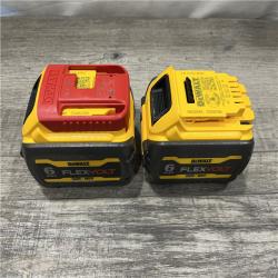 AS-IS DEWALT FLEXVOLT 20V/60V MAX Lithium-Ion 6.0Ah Battery Pack (2 Pack)