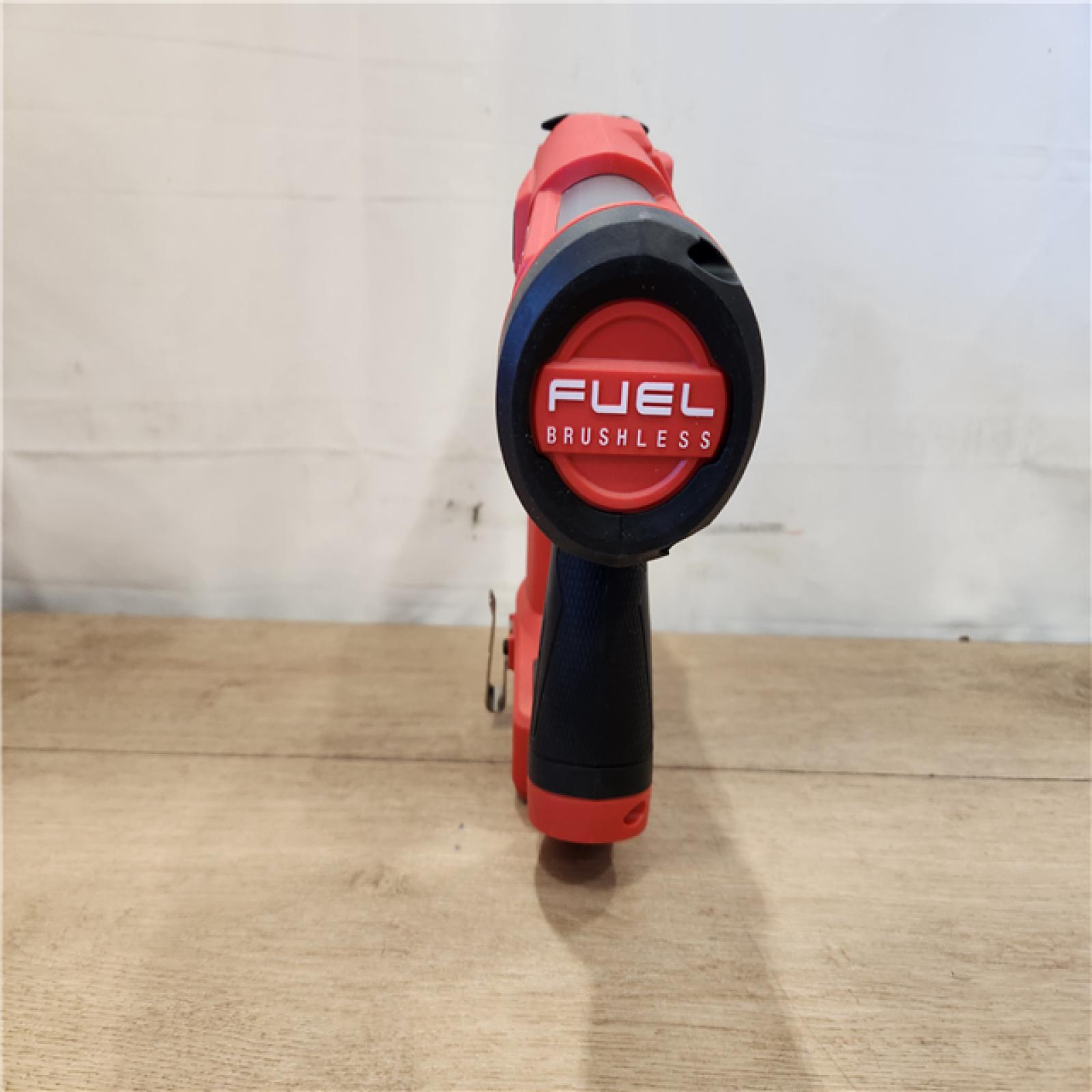 AS-IS- M12 FUEL 12-Volt Lithium-Ion Brushless Cordless 18-Guage Compact Brad Nailer (Tool Only)