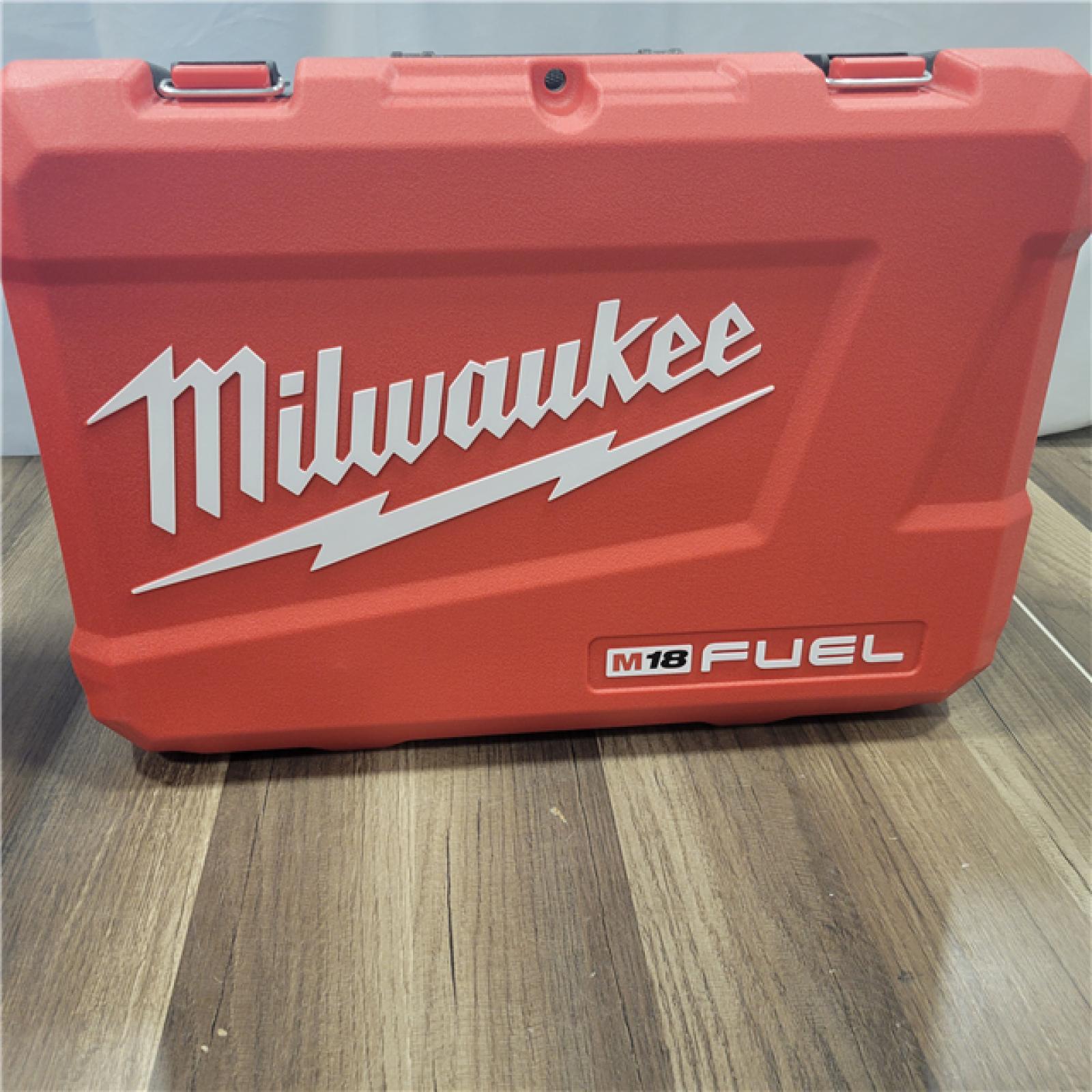 AS-IS   Milwaukee M18 FUEL 18V Lithium-Ion Brushless Cordless Hammer Drill and Impact Driver Combo Kit (2-Tool) with 2 Batteries