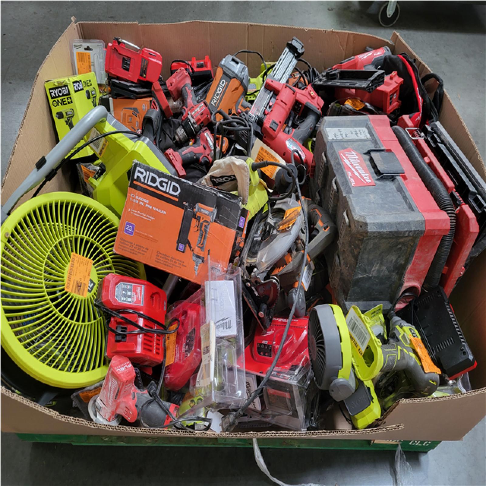 CALIFORNIA AS-IS TOOL PALLET