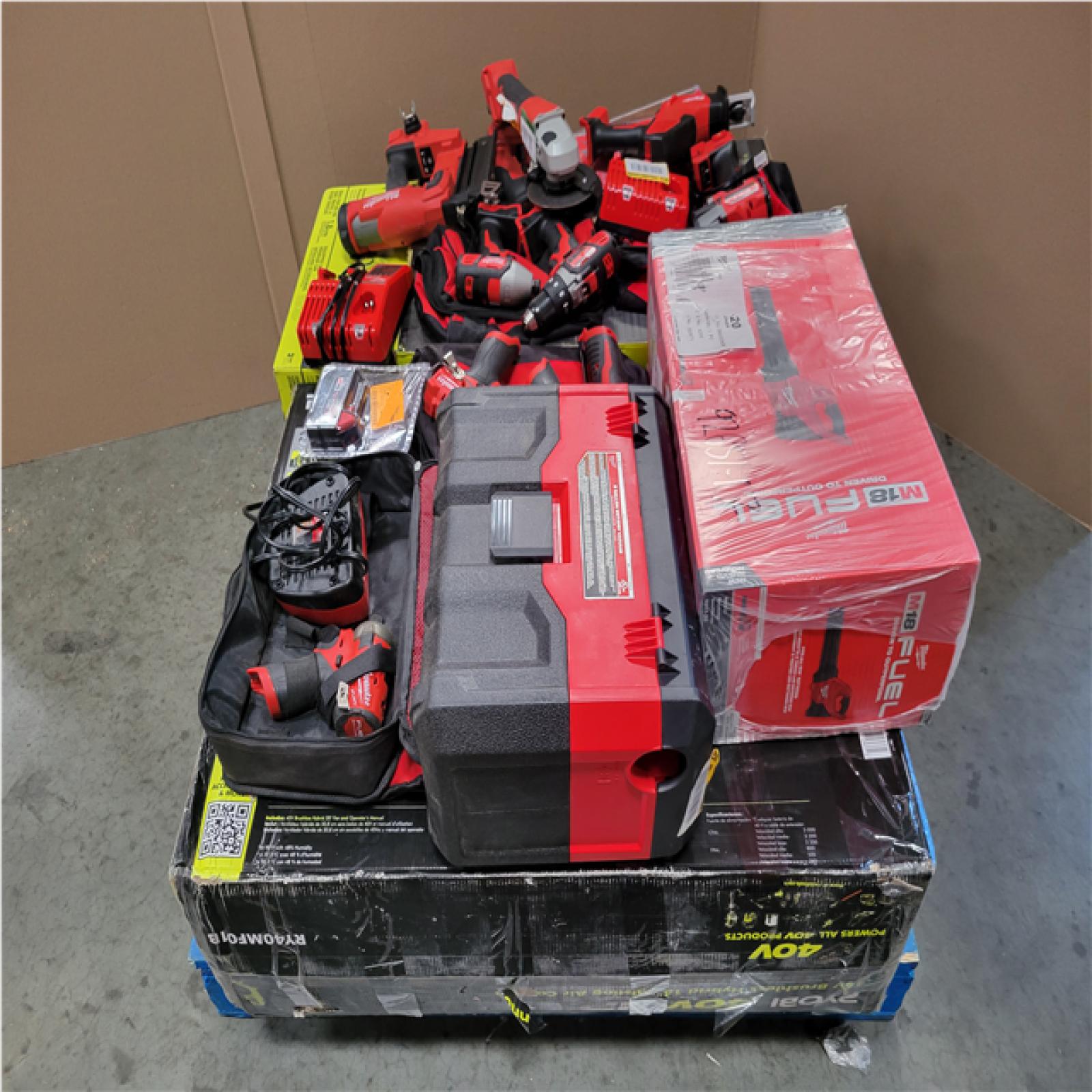 CALIFORNIA AS-IS TOOL PALLET