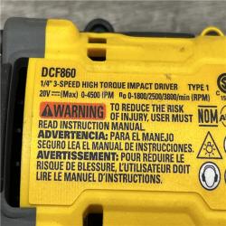 AS-IS DEWALT 20V MAX XR Cordless Impact Driver (Tool Only)