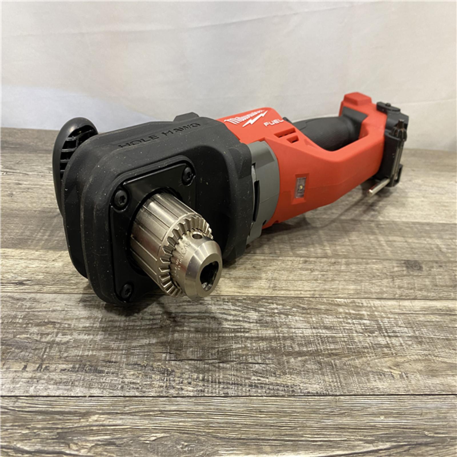 AS-IS Milwaukee FUEL GEN II 18V Lithium-Ion Brushless Cordless 1/2 in. Hole Hawg Right Angle Drill (Tool-Only)