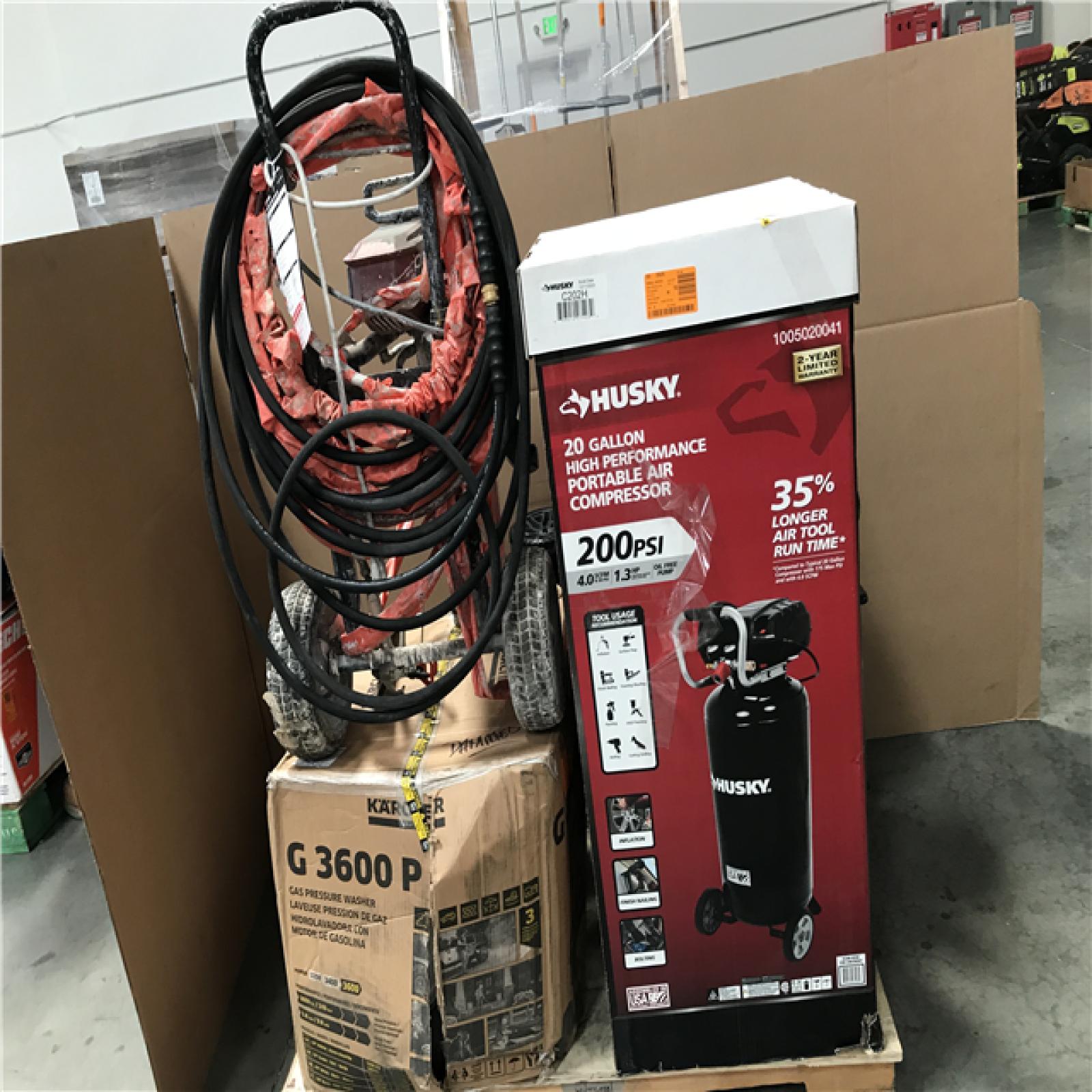 CALIFORNIA AS-IS OUTDOOR POWER EQUIPMENT