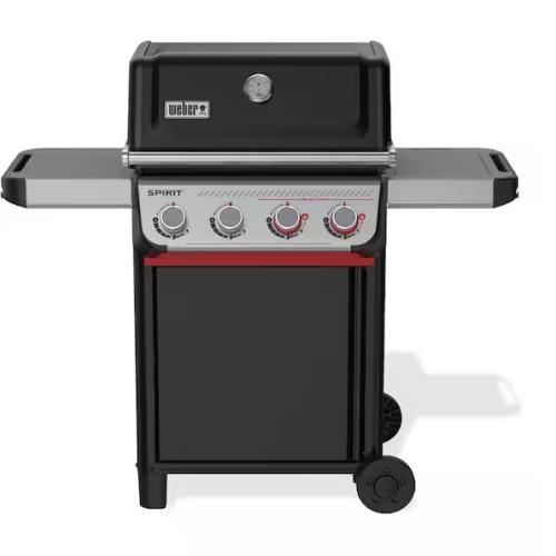 DALLAS LOCATION - Weber Spirit SB-E-425 4-Burner Propane Gas Grill in Black with Powerful Boost Burners