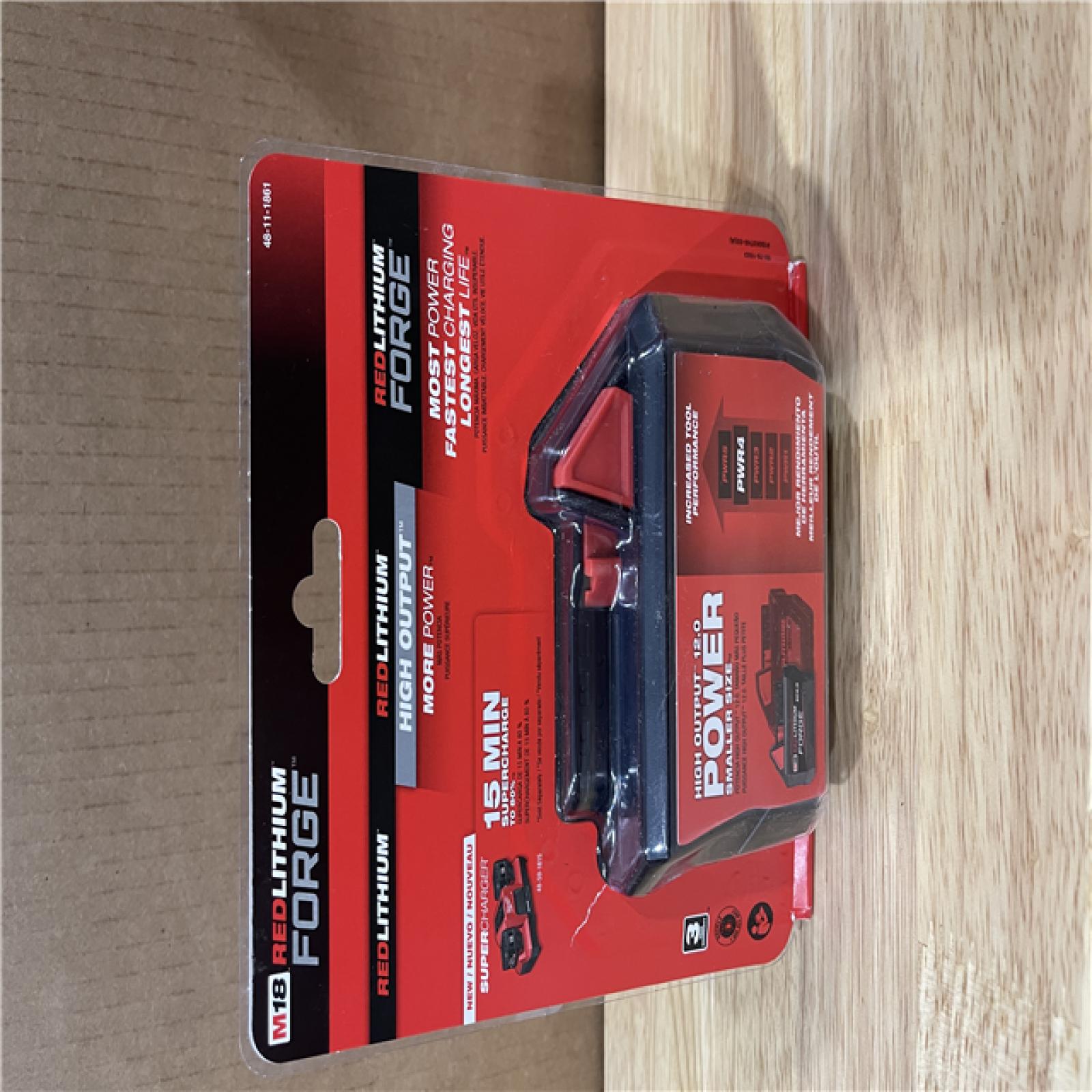 NEW!- Milwaukee 48-11-1861 18V M18 REDLITHIUM FORGE HIGH OUTPUT XC6.0 Battery