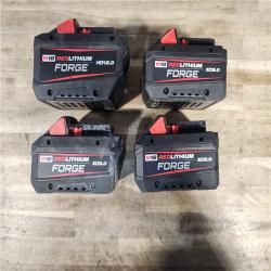 HOUSTON LOCATION - AS-IS MILWAUKEE FORGE BATTERY PACK QTY - 4