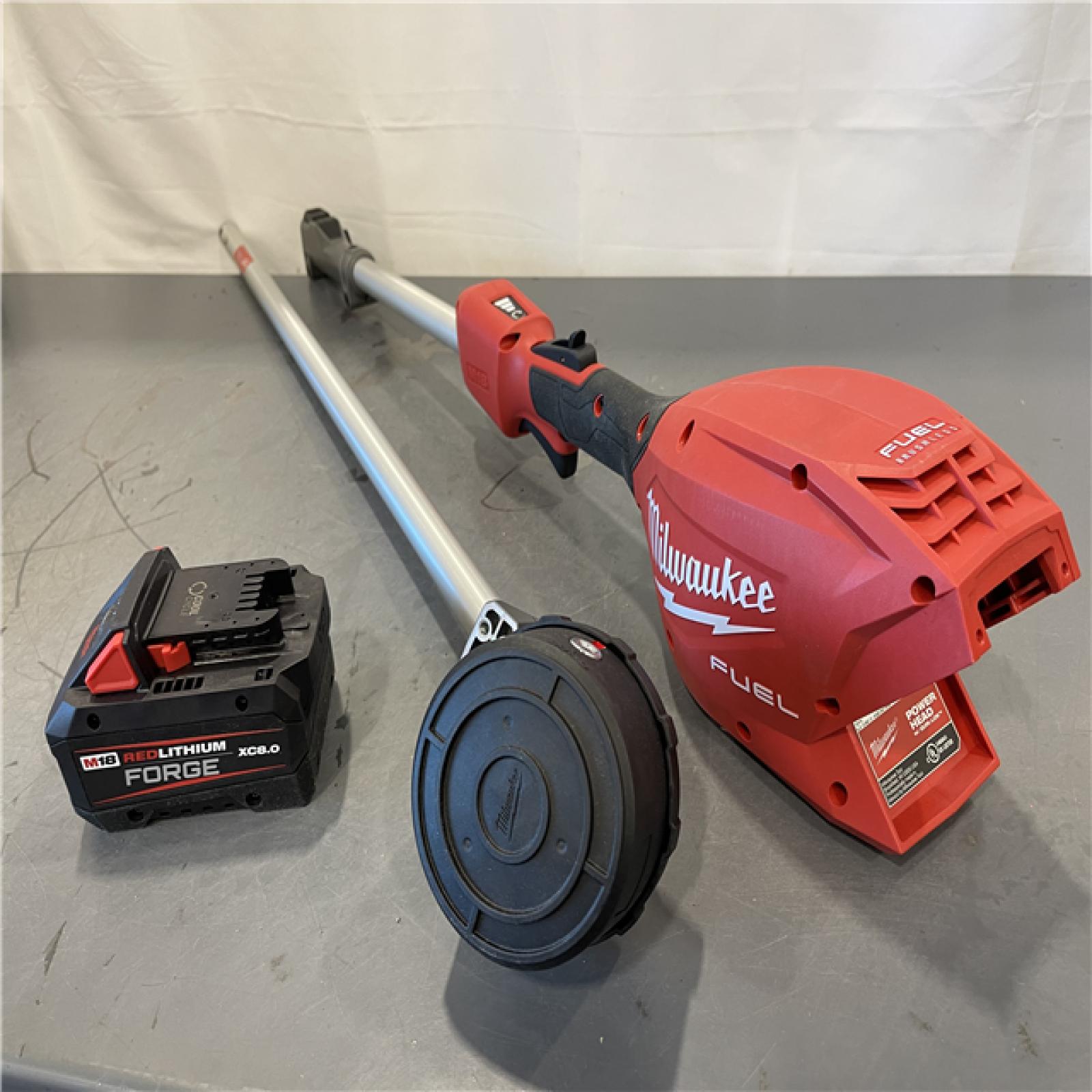 AS-IS - Milwaukee M18 FUEL 18V 16 in. Brushless Cordless String Trimmer Kit W/QUIK-LOK