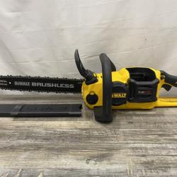 AS-IS DEWALT FLEXVOLT 60V MAX 16in. Brushless Cordless Battery Powered Chainsaw (Tool Only)
