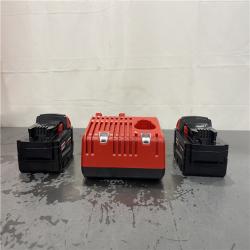 AS-IS- M18 18-Volt Lithium-Ion XC Starter Kit with Two 5.0Ah Batteries and Charger