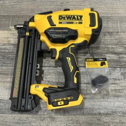 AS-IS DEWALT 20V MAX XR 18 Gauge Cordless Brad Nailer (Tool Only)