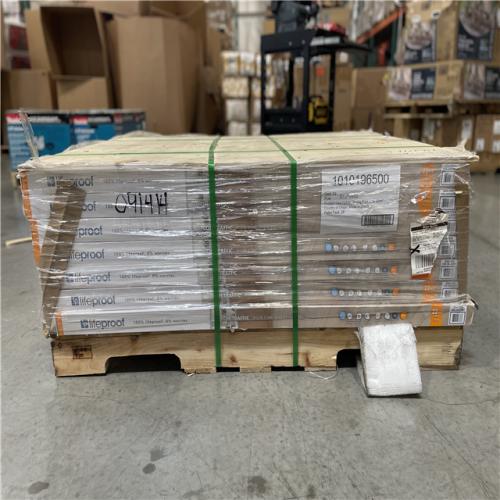DALLAS LOCATION -LIFEPROOF Spring Park Oak 22 MIL x 8.7 in. W x 48 in. L Click Lock Waterproof Luxury Vinyl Plank Flooring (20.1 sq. ft./case)PALLET-(28 CASES)