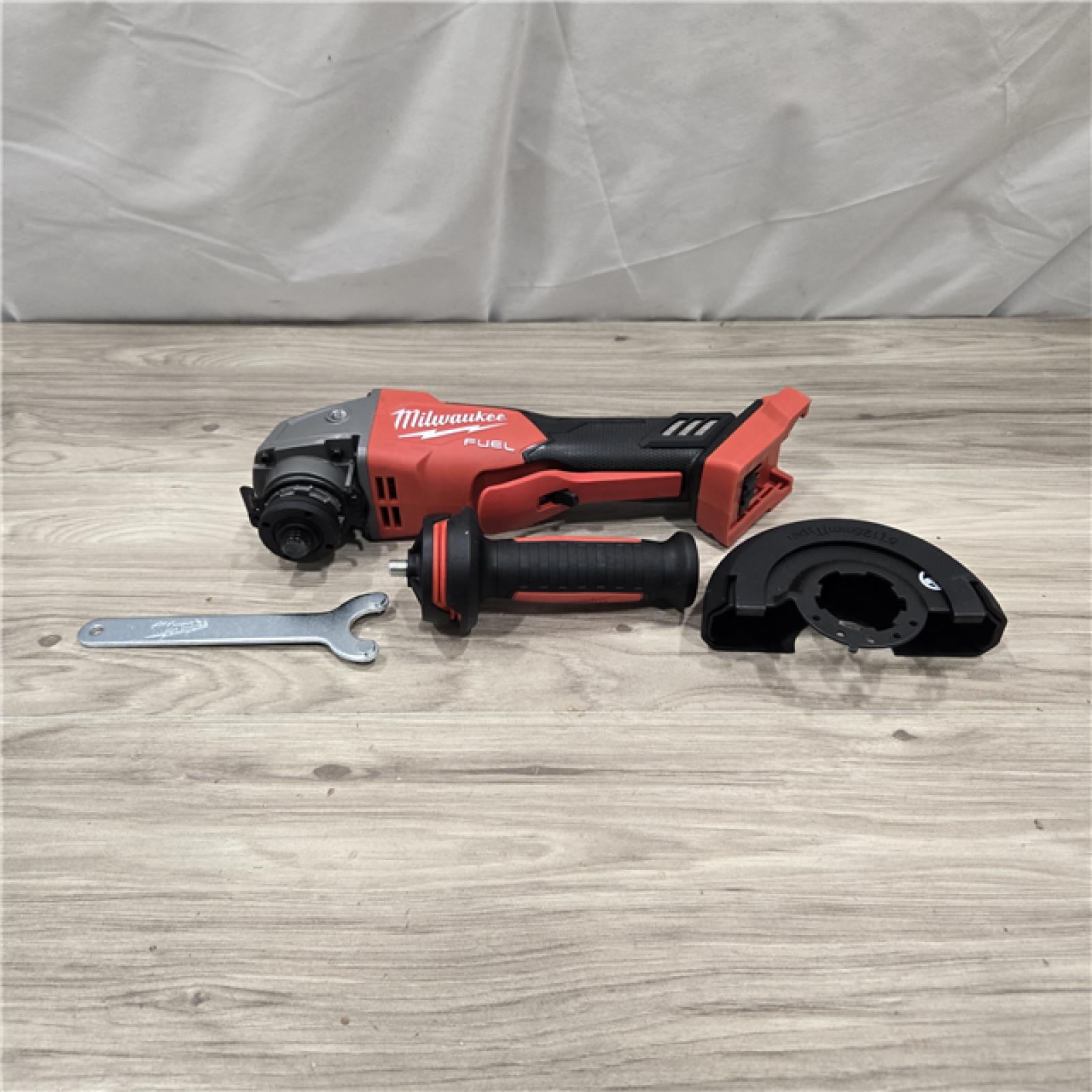 AS-IS Milwaukee 2880-20 FUEL 18V Cordless 4-1/2 in./5 in. Grinder W/Paddle Switch (Tool-Only)