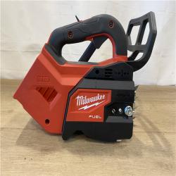 AS-IS Milwaukee FUEL 14 in. 18V Lithium-Ion Brushless Cordless Battery Top Handle Chainsaw (Tool Only)