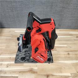 HOUSTON LOCATION - AS-IS Milwaukee  FUEL 18V Lithium-Ion Cordless Brushless 6-1/2 in. Plunge Cut Track Saw (Tool-Only)