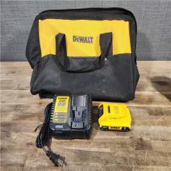 HOUSTON LOCATION - AS-IS DeWalt 20V MAX XR 15 Ga. Cordless 34 Deg Nailer Kit (Battery & Charger) 20 V