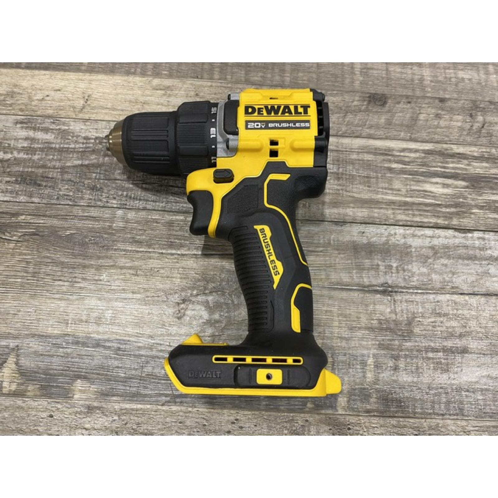 AS-IS DEWALT Atomic 20V Lithium-Ion Cordless Compact 1/2 in. Drill/Driver Kit