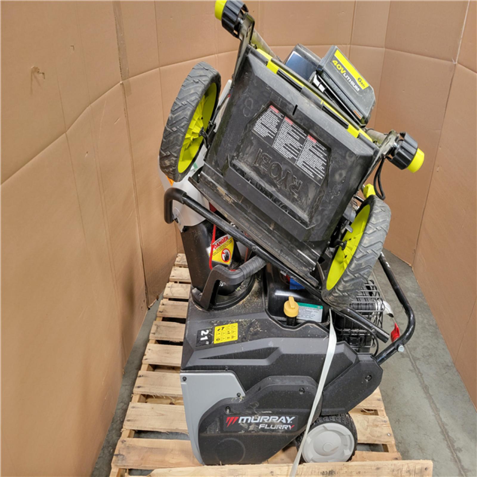 CALIFORNIA AS-IS OUTDOOR POWER EQUIPMENT