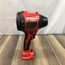 AS-IS Milwaukee 18V Lithium-Ion 570 MPH Brushless Cordless Precision Blower with Variable Speed Trigger and Trigger Lock