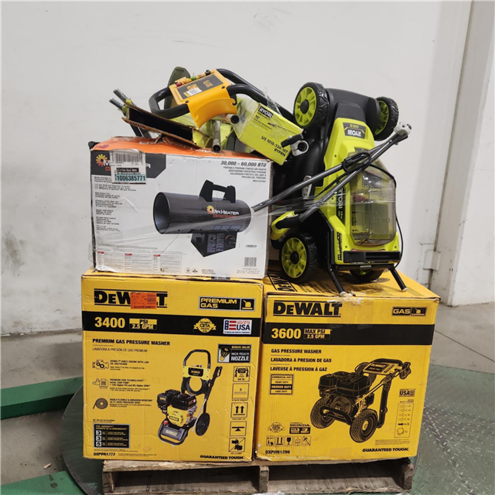 Dallas Location - As-Is Outdoor Power Equipment
