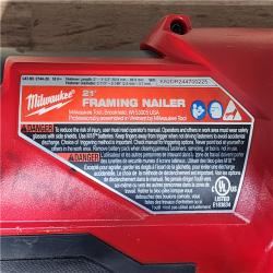HOUSTON LOCATION - AS-IS Milwaukee FUEL 3-1/2 in. 18-Volt 21-Degree Lithium-Ion Brushless Cordless Framing Nailer (Tool-Only)