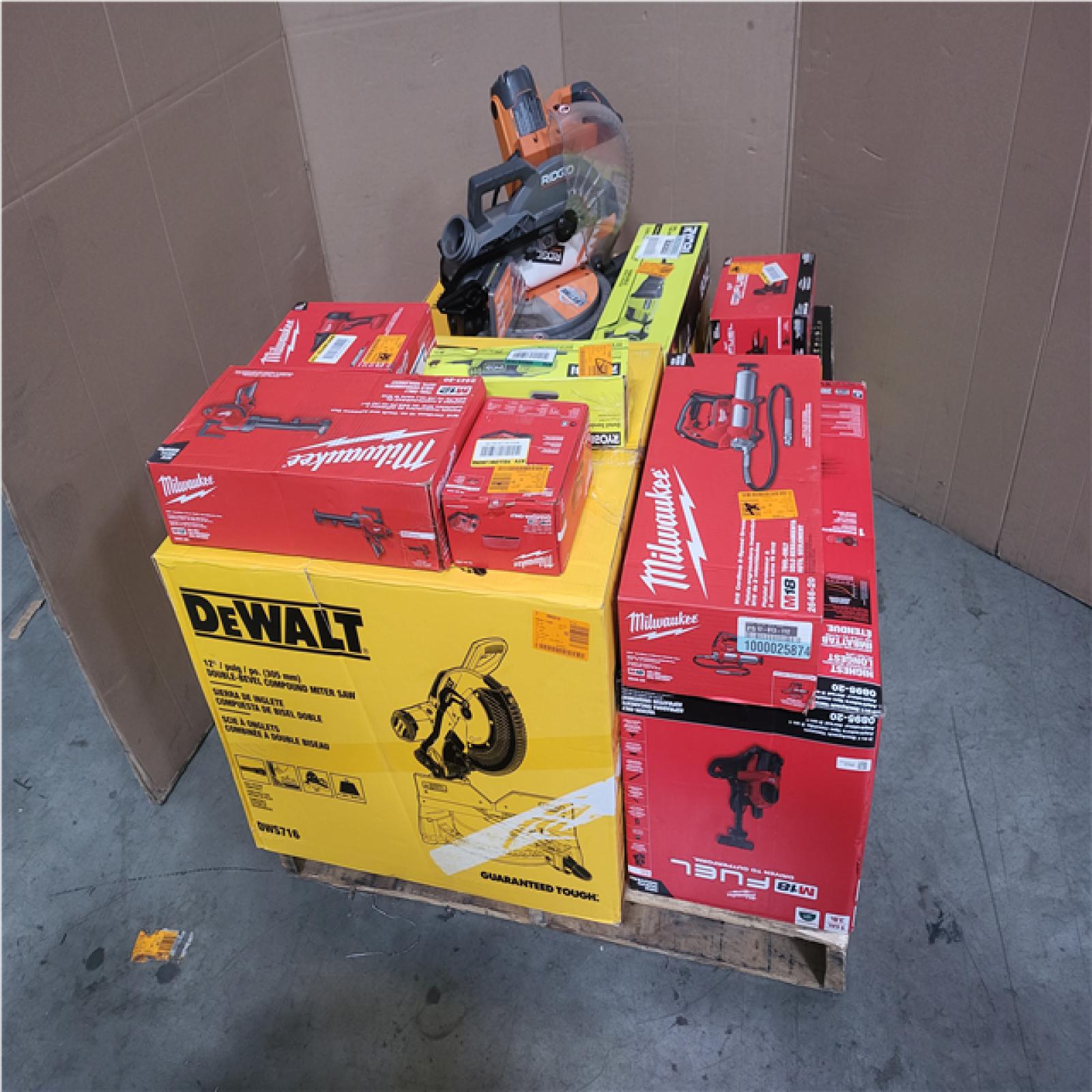 CALIFORNIA AS-IS TOOL PALLET