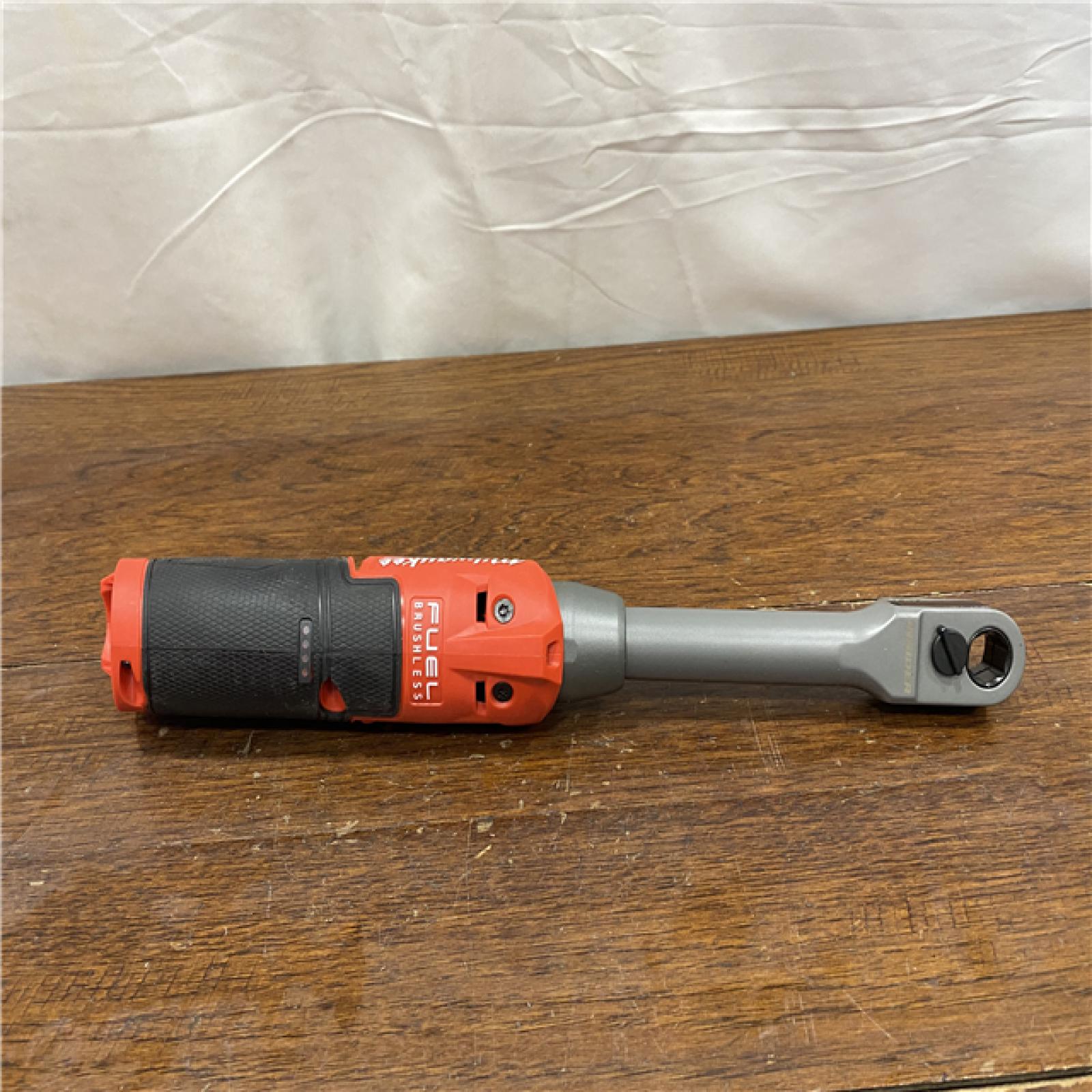 AS-IS M12 FUEL INSIDER 12V Lithium-Ion Brushless Cordless 1/4 in. - 3/8 in. Extended Reach Box Ratchet (Tool-Only)