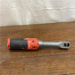 AS-IS M12 FUEL INSIDER 12V Lithium-Ion Brushless Cordless 1/4 in. - 3/8 in. Extended Reach Box Ratchet (Tool-Only)