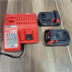 AS-IS Milwaukee M18 18V Cordless Brushed 2 Tool Drill/Driver and Impact Driver Kit