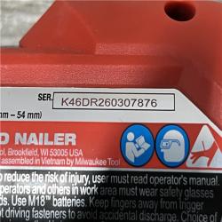 AS-IS Milwaukee FUEL 18-Volt Lithium-Ion Brushless Cordless Gen II 18-Gauge Brad Nailer (Tool-Only)