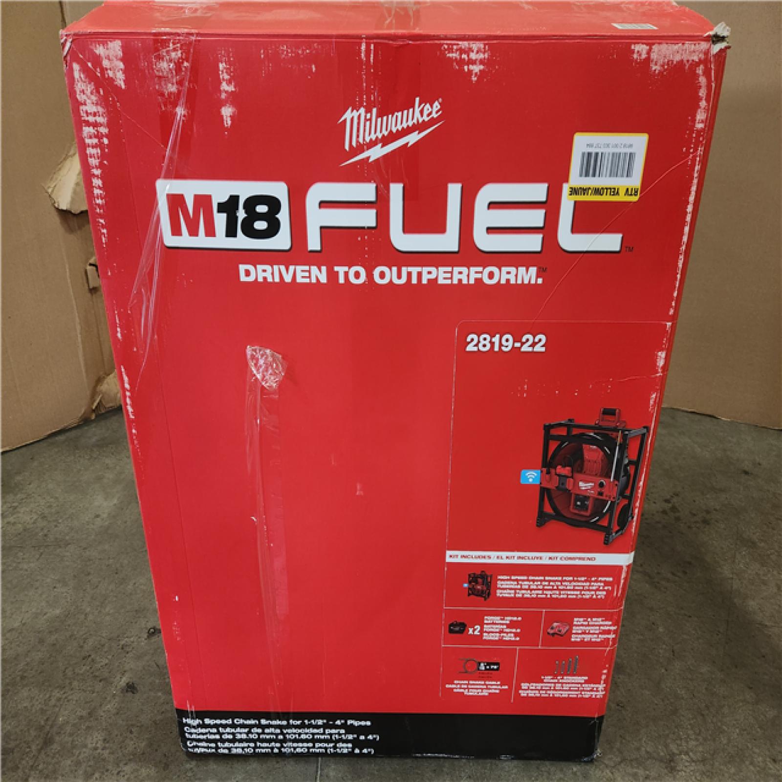 Phoenix NEW Milwaukee M18 18V Lithium-Ion Cordless High Speed Drain Cleaner with 5/16 in. x 75 ft. Cable (1-Battery ONLY)