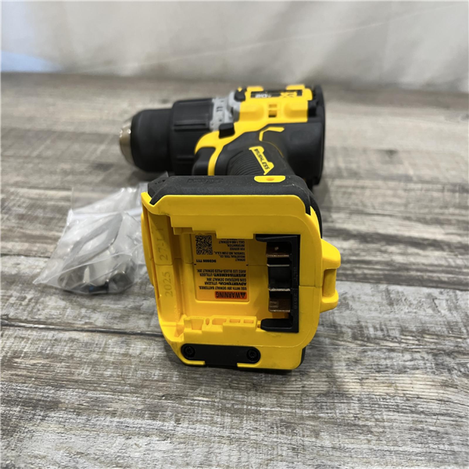 AS-IS DEWALT 20V XR Brushless Cordless 1/2 in. Hammer Drill (Tool-Only)