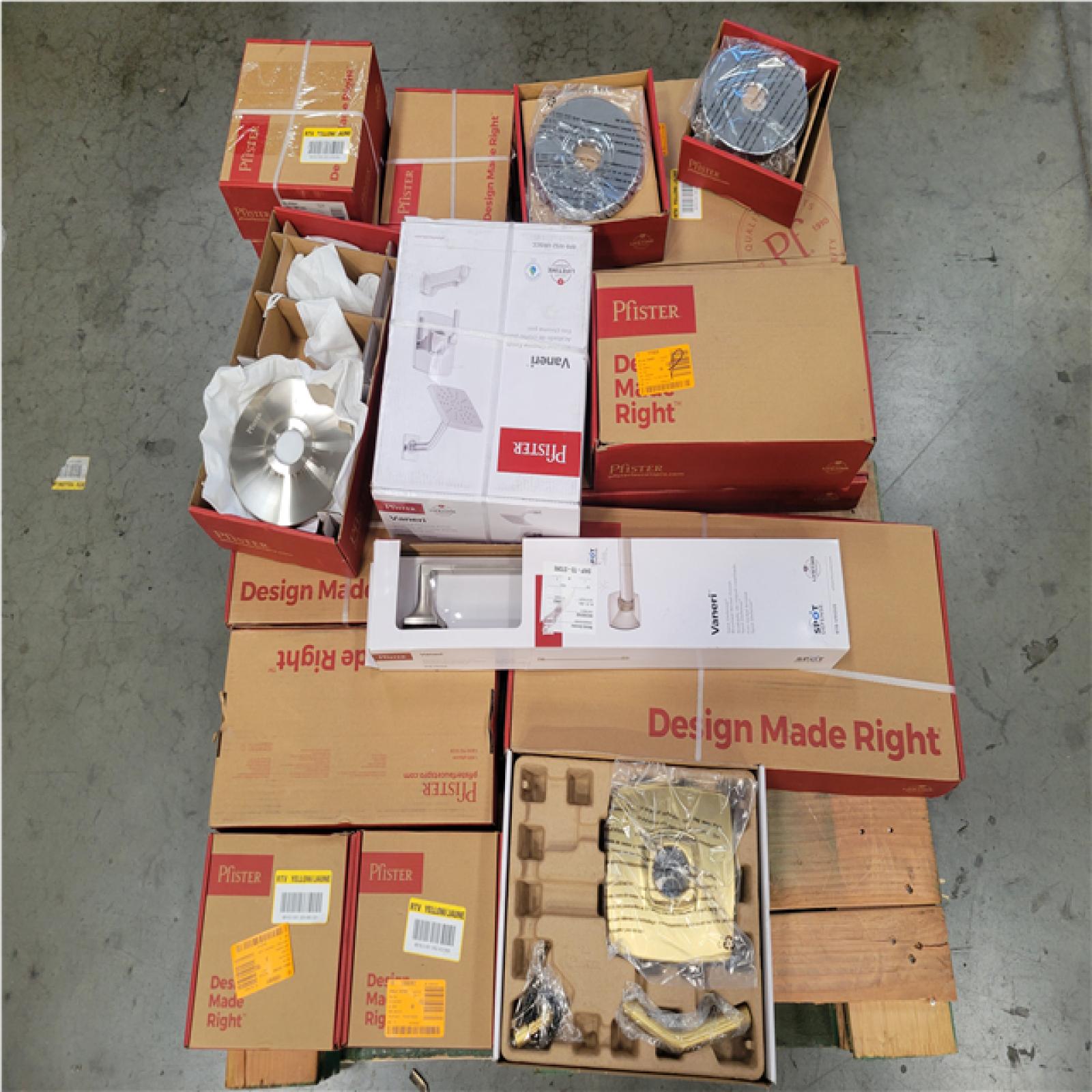 CALIFORNIA AS-IS PFISTER HOME IMPROVEMENT PALLET
