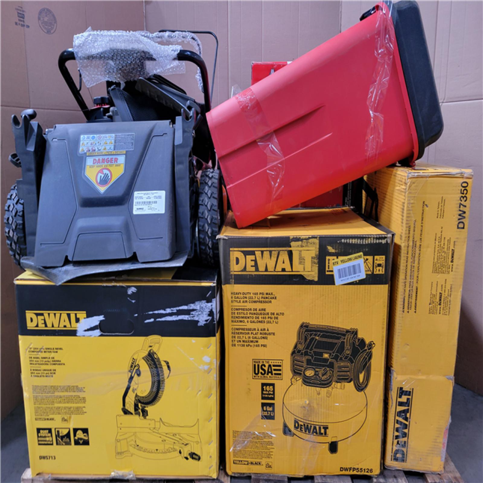 CALIFORNIA AS-IS TOOL PALLET