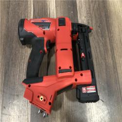 AS-IS Milwaukee FUEL 18-Volt Lithium-Ion Brushless Cordless 18-Gauge 1/4 in. Narrow Crown Stapler (Tool-Only)