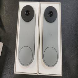 Phoenix AS-IS Google Nest Doorbell (Wired  3rd Gen) - Smart Wi-Fi Video Doorbell Camera (2-Pack)