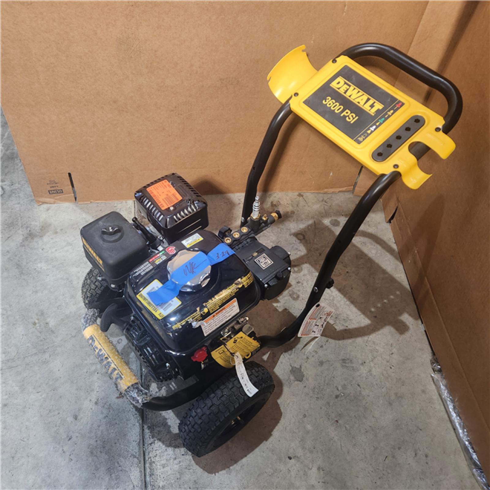 HOUSTON Location-AS-IS-DEWALT DXPW3625 3600 PSI at 2.5 GPM HONDA GX200 Cold Water Professional Gas Pressure Washer-Appears Like New Condition NEW!