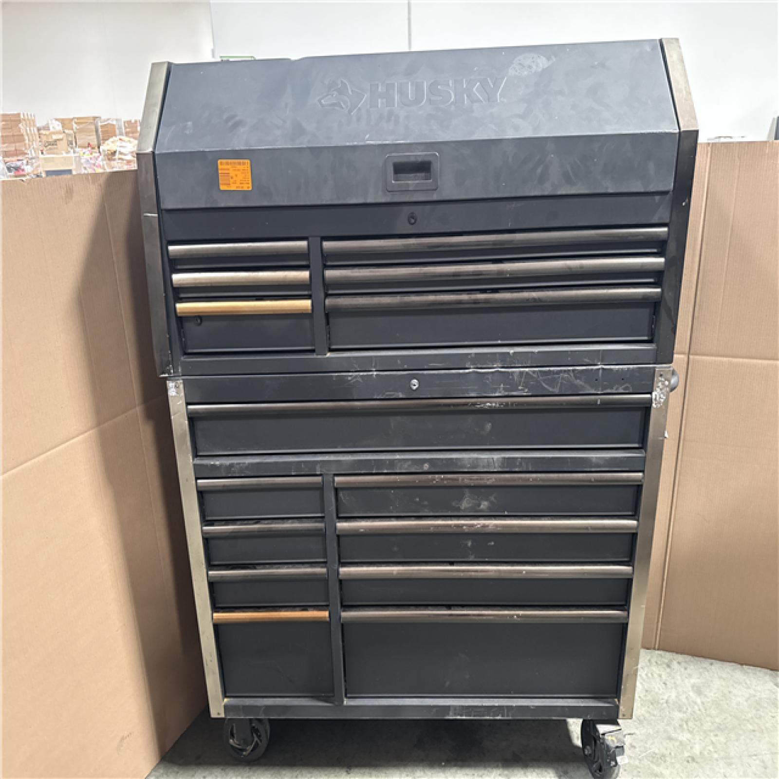 CALIFORNIA AS IS HUSKY 15 DRAWER COMBO