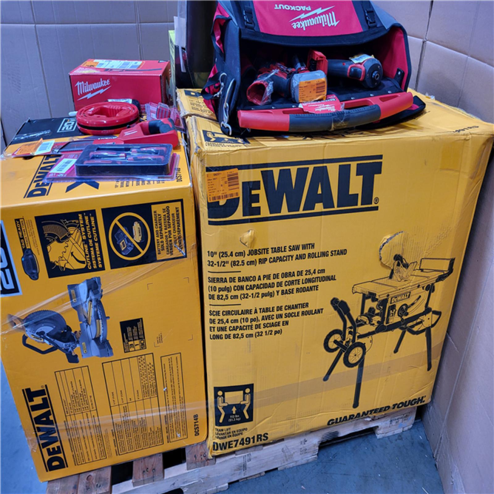 CALIFORNIA AS-IS TOOL PALLET