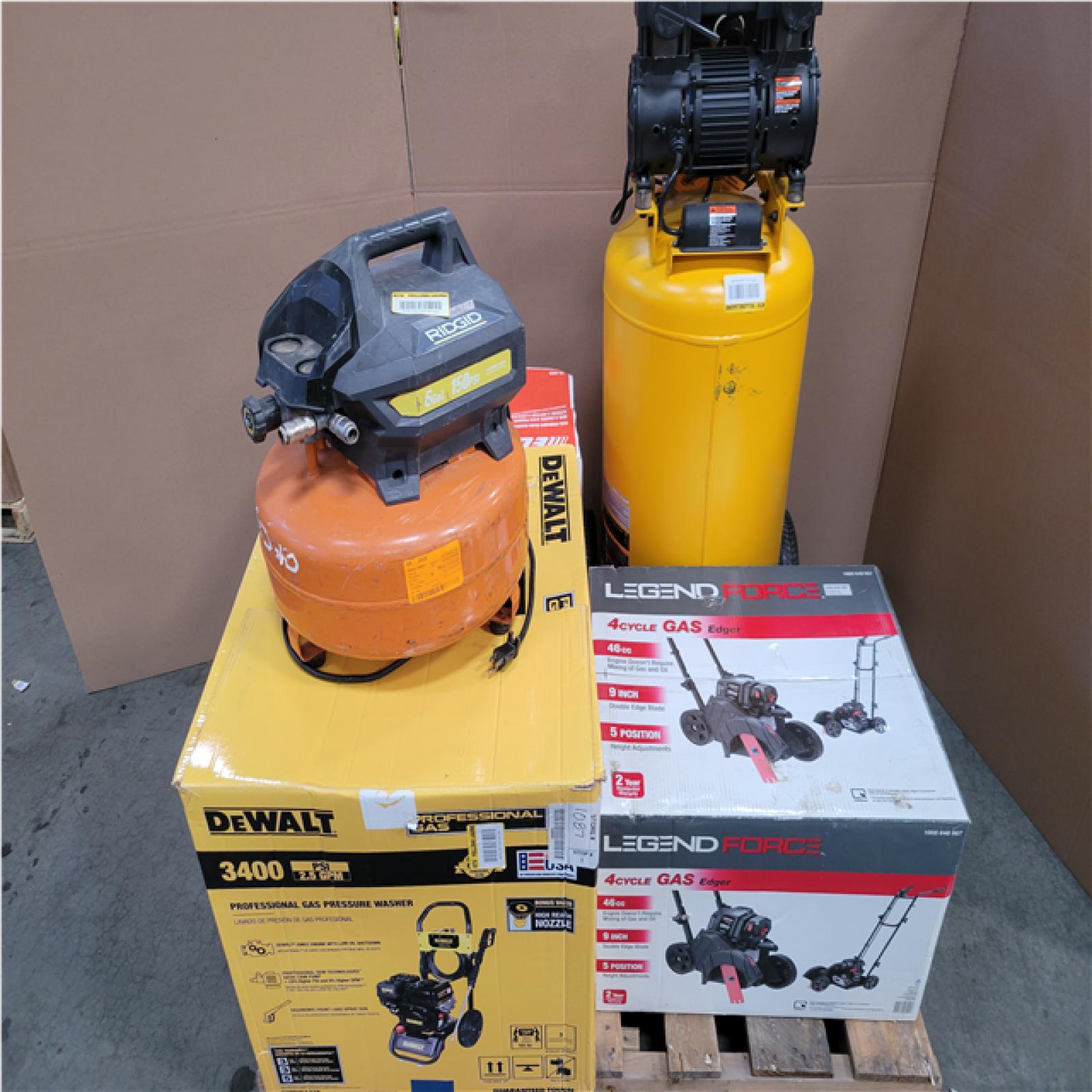 CALIFORNIA AS-IS OUTDOOR POWER EQUIPMENT