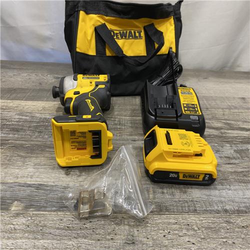 AS-IS DEWALT Atomic 20V Max Lithium-Ion Brushless Cordless Compact 1/4 in. Impact Driver Kit