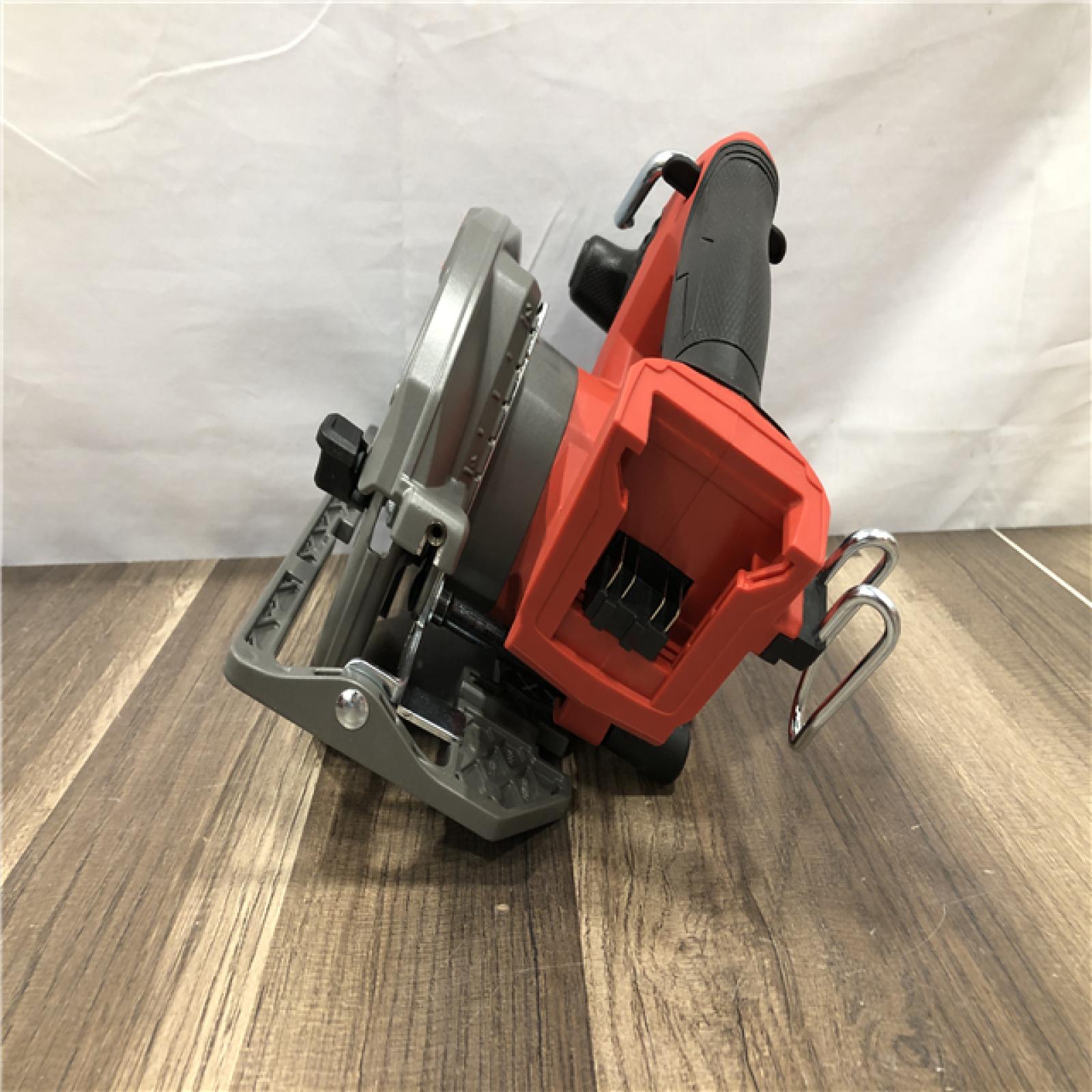 AS-IS Milwaukee FUEL 18V Lithium-Ion Brushless Cordless 6-1/2 in. Circular Saw (Tool-Only)