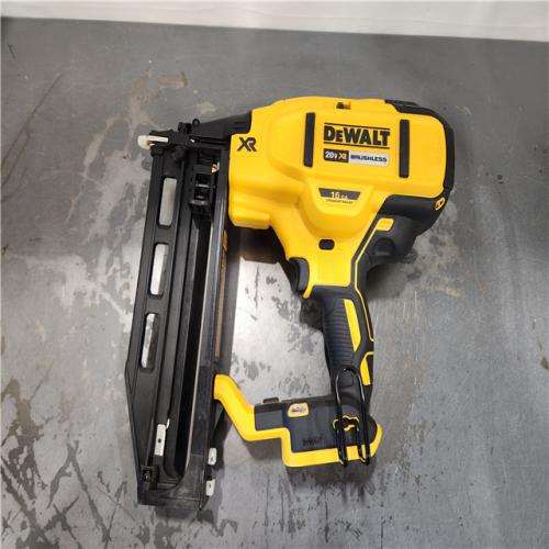 AS-IS- 20V MAX XR 16-Gauge Lithium-Ion Cordless Finish Nailer (Tool Only)